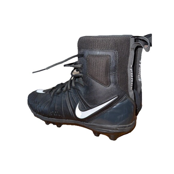 Nike Force Savage Varsity Black High Ankle Football Cleats Size 11.5 880140-010 - Picture 2 of 9
